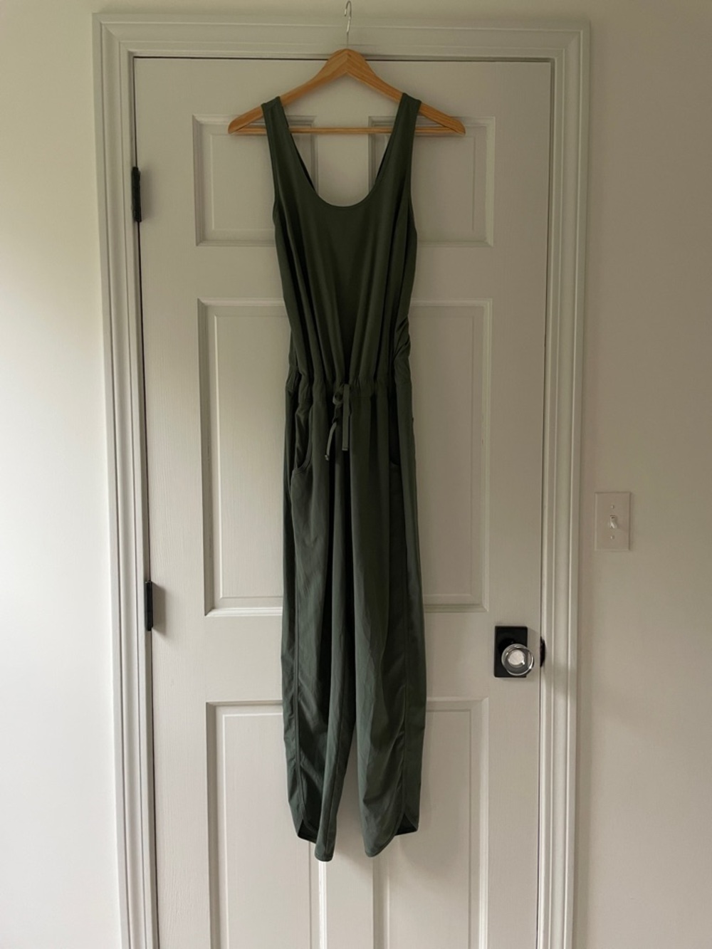 Patagonia Fleetwith jumpsuit in olive green, size S